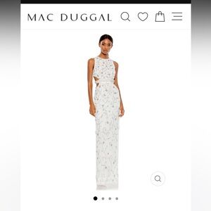 Worn once. Fits as a size 4. Tailored to 5’3 inches and 27” waist.